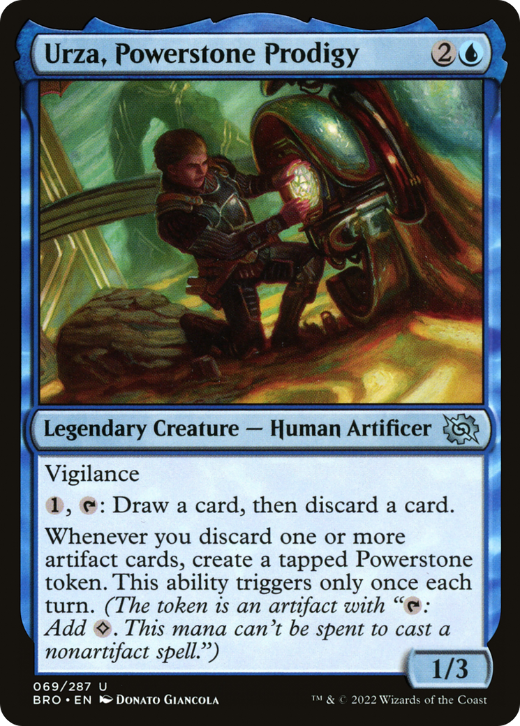 Urza, Powerstone Prodigy [BRO - 69]
