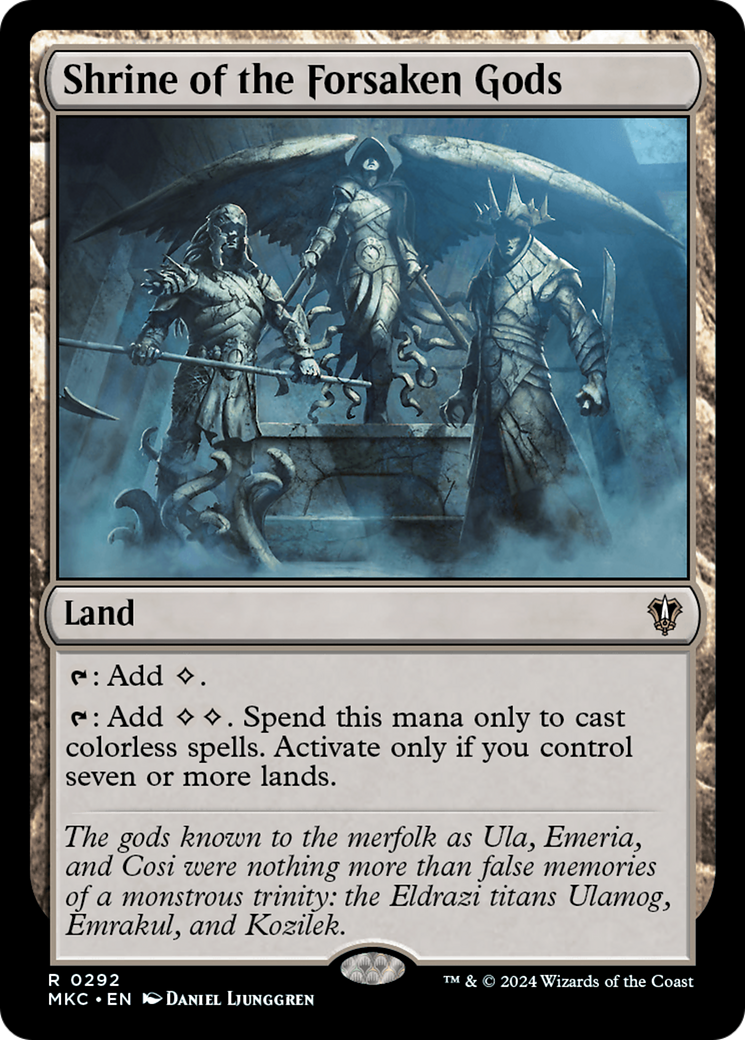 Shrine of the Forsaken Gods [MKC - 292]