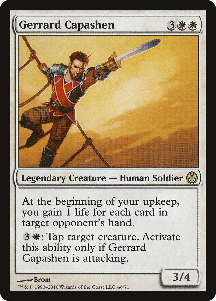 Gerrard Capashen [DDE - 46]