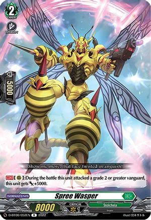 Spree Wasper (D-BT06/052EN) - Blazing Dragon Reborn