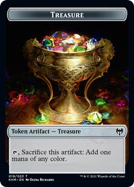 Treasure // Clue Double-Sided Token (Pioneer 2022) [UMP - 19 // 14]