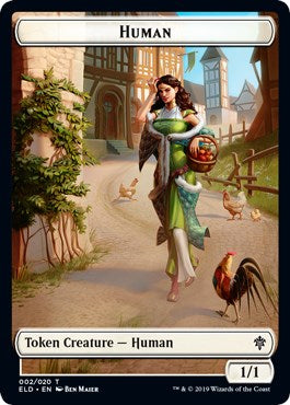 Human // Clue Double-Sided Token (Pioneer 2022) [UMP - 2 // 14]