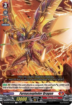 Furnacexploder Dragon (D-BT06/056EN) - D-BT06: Blazing Dragon Reborn
