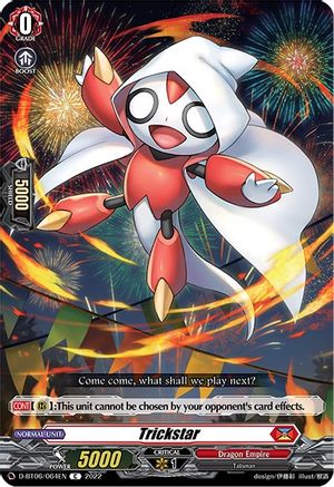 Trickstar (D-BT06/064EN) - D-BT06: Blazing Dragon Reborn