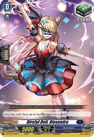 Direful Doll, Alexandra (D-BT06/078EN) - D-BT06: Blazing Dragon Reborn
