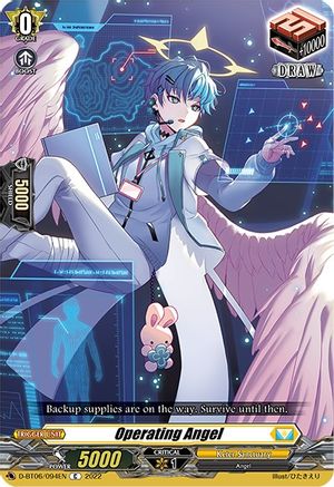 Operating Angel (D-BT06/094EN) - D-BT06: Blazing Dragon Reborn