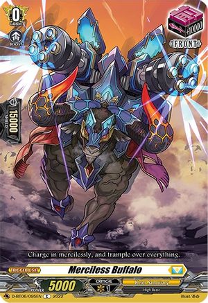 Merciless Buffalo (D-BT06/095EN) - D-BT06: Blazing Dragon Reborn