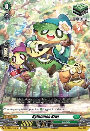 Rythimica Kiwi (D-BT06/103EN) - D-BT06: Blazing Dragon Reborn
