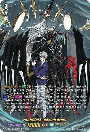 Youthberk "Skyfall Arms" (DSR) (D-BT06/DSR01EN) - Blazing Dragon Reborn