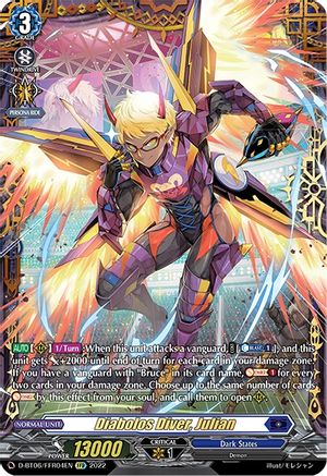 Diabolos Diver, Julian (FFR) (D-BT06/FFR04EN) - Blazing Dragon Reborn