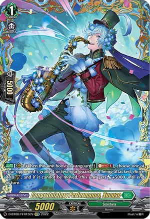Congratulatory Performance, Sucuse (FFR) (D-BT06/FFR15EN) - Blazing Dragon Reborn