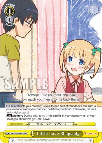 Little Love Rhapsody [SHRB - SHS/W56-E025 U]