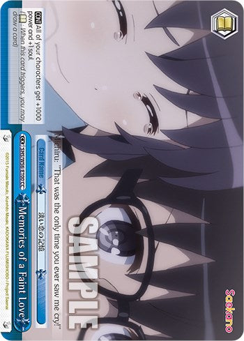 Memories of a Faint Love [SHRB - SHS/W56-E100 CC]