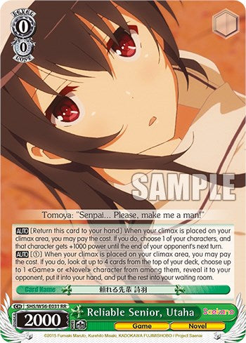 Reliable Senior, Utaha [SHRB - SHS/W56-E031 RR]