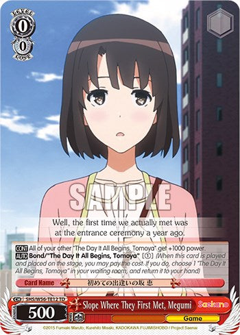 Slope Where They First Met, Megumi [SHRB - SHS/W56-TE12 TD]