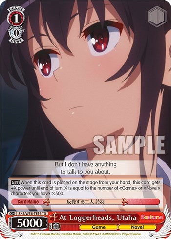 At Loggerheads, Utaha [SHRB - SHS/W56-TE16 TD]