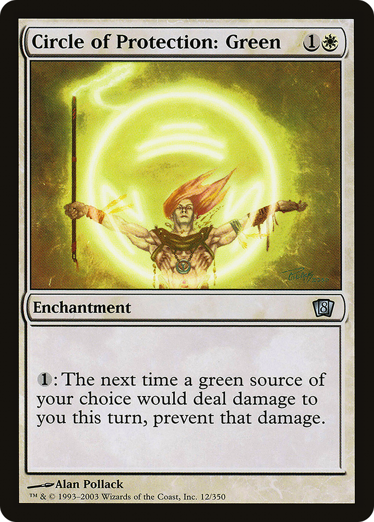 Circle of Protection: Green [8ED - 12]