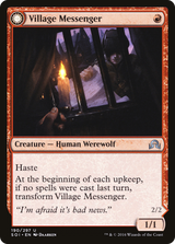 Village Messenger (SOI-190) - Shadows over Innistrad: (Double Faced Transform)