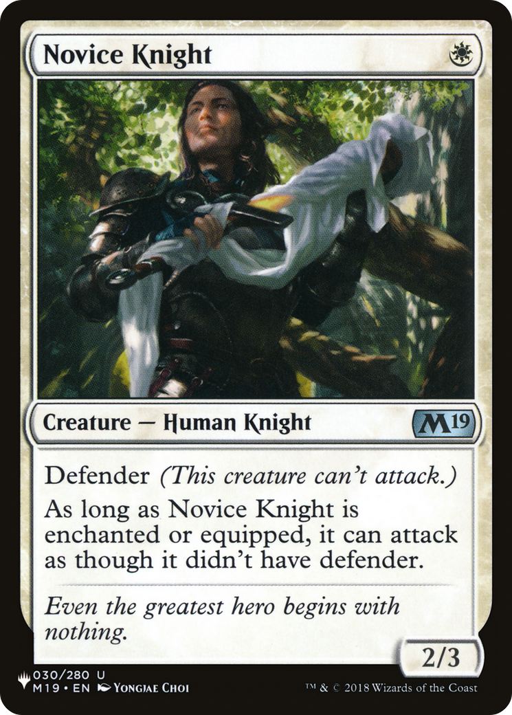 Novice Knight [LIST - 030/280]