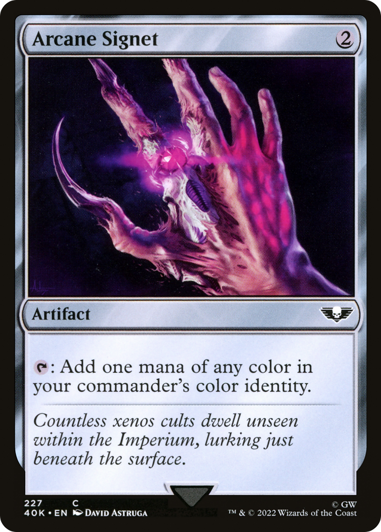 Arcane Signet (227) [40K - 227]