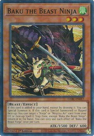 Baku the Beast Ninja [DABL - DABL-EN017]