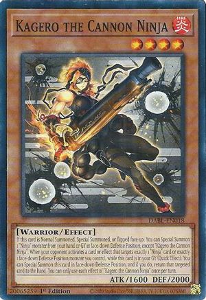 Kagero the Cannon Ninja [DABL - DABL-EN018]