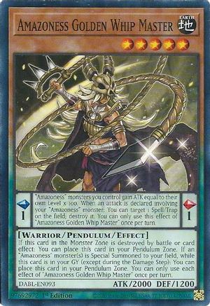 Amazoness Golden Whip Master [DABL - DABL-EN093]