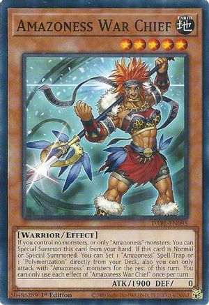 Amazoness War Chief [DABL - DABL-EN095]