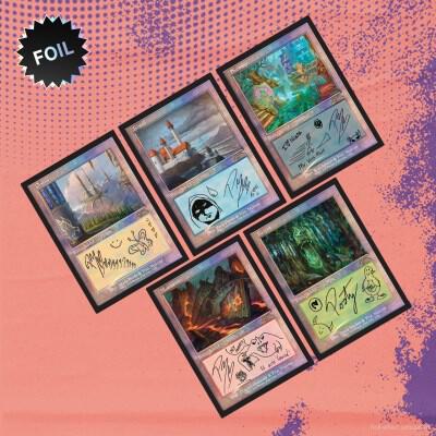 Secret Lair x Post Malone: The Lands - Traditional Foil Edition - Secret Lair Drop Series