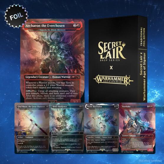 Secret Lair x Warhammer Age of Sigmar - Traditional Foil Edition - Secret Lair Drop Series
