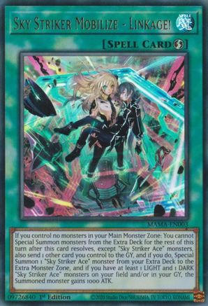 Sky Striker Mobilize - Linkage! [MAMA - MAMA-EN003]