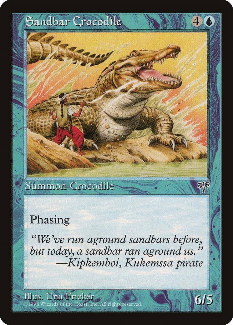 Sandbar Crocodile [MIR - N/A]
