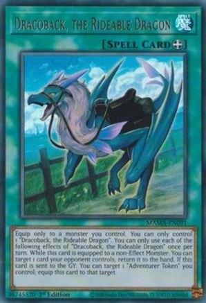 Dracoback, the Rideable Dragon [MAMA - MAMA-EN091]
