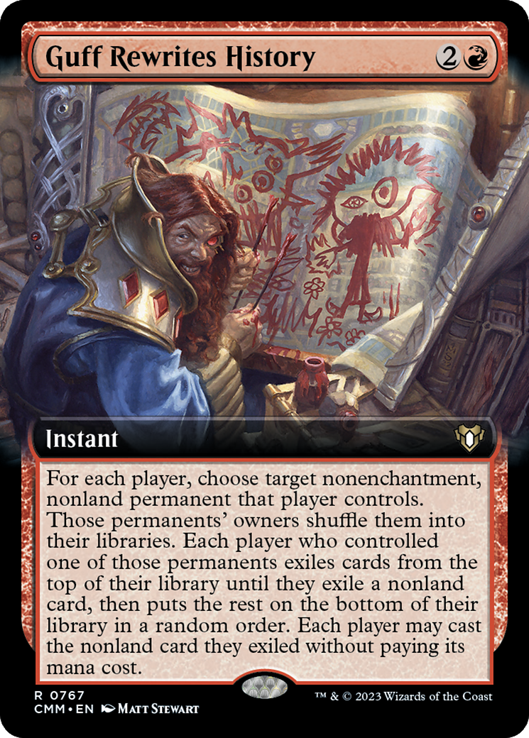 Guff Rewrites History (Extended Art) [CMM - 767]