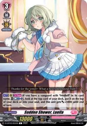 Sudden Shower, Luella (D-LBT03/053EN) - D-LBT03: Lyrical Monasterio ~Summertime Memories!~