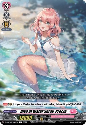 Diva of Water Spray, Precie (D-LBT03/058EN) - D-LBT03: Lyrical Monasterio ~Summertime Memories!~