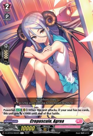 Crepuscule, Agrea (D-LBT03/063EN) - D-LBT03: Lyrical Monasterio ~Summertime Memories!~