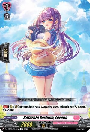 Saturate Fortune, Lorena (D-LBT03/091EN) - D-LBT03: Lyrical Monasterio ~Summertime Memories!~