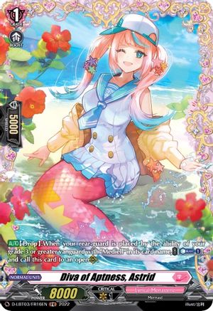 Diva of Aptness, Astrid (FR) (D-LBT03/FR16EN) - D-LBT03: Lyrical Monasterio ~Summertime Memories!~