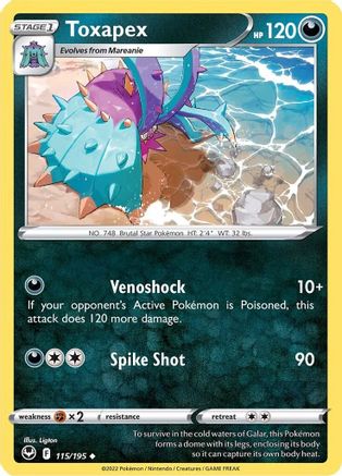 Toxapex [SWSH12 - 115/195]