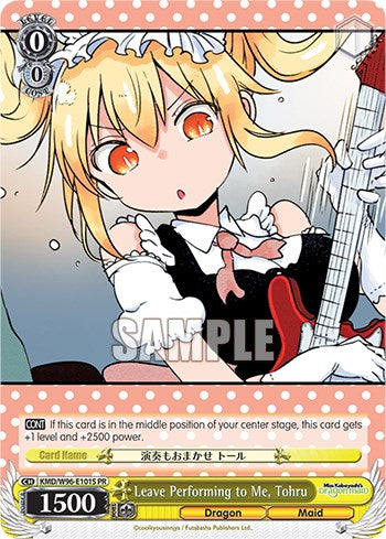 Leave Performing to Me, Tohru (Foil) [KMD - KMD/W96-E101S PR]