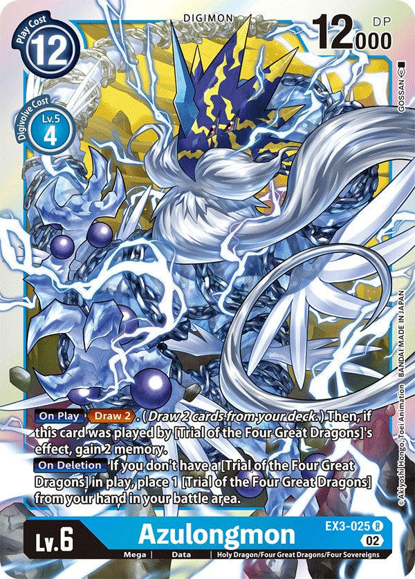 Azulongmon [EX03 - EX3-025 R]