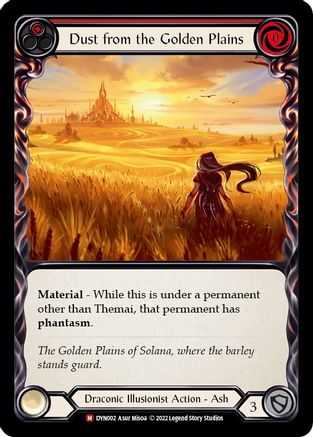 Dust from the Golden Plains (DYN002) - Dynasty Rainbow Foil