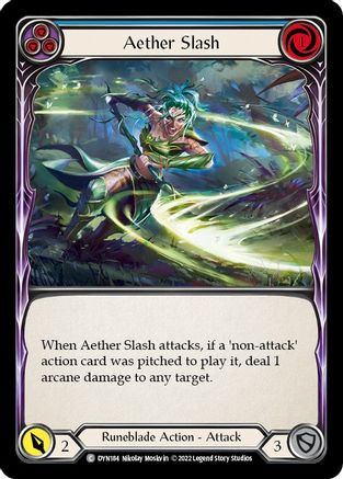 Aether Slash (Blue) [DYN - DYN184]