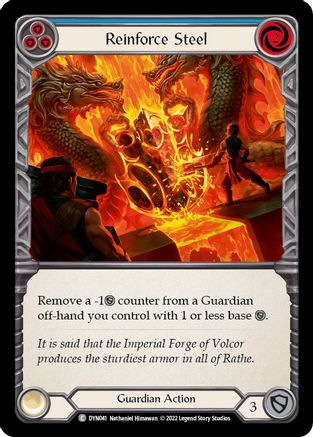 Reinforce Steel (Blue) (DYN041) - Dynasty