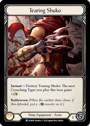 Tearing Shuko (DYN046) - Dynasty Rainbow Foil