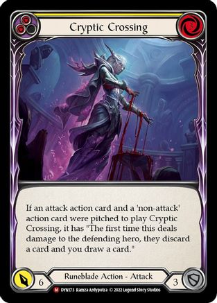 Cryptic Crossing (DYN173) - Dynasty Rainbow Foil