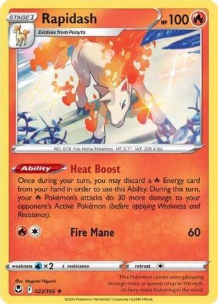 Rapidash - 022/195 [PR - 022/195]