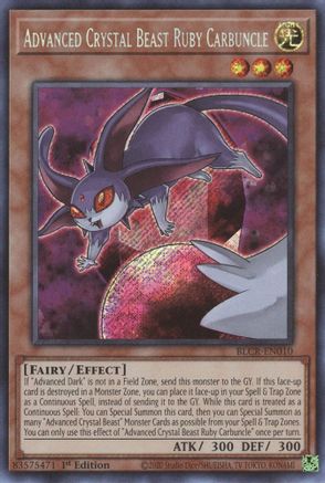 Advanced Crystal Beast Ruby Carbuncle [BLCR - BLCR-EN010]