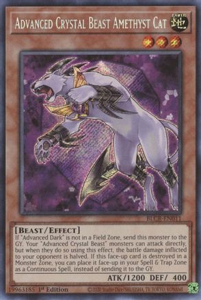 Advanced Crystal Beast Amethyst Cat [BLCR - BLCR-EN011]